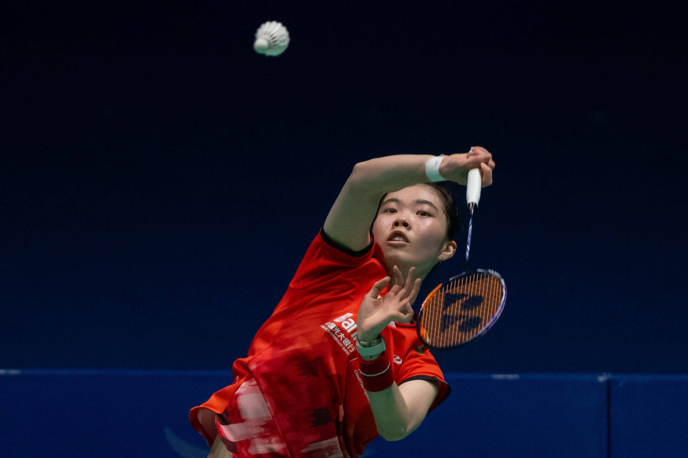 羽毛球选手实力碾压，勇夺四强资格